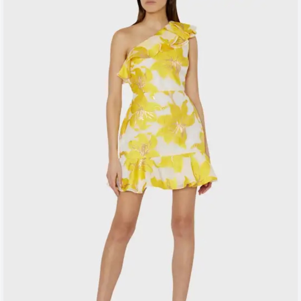 Yellow Neiman Marcus dress